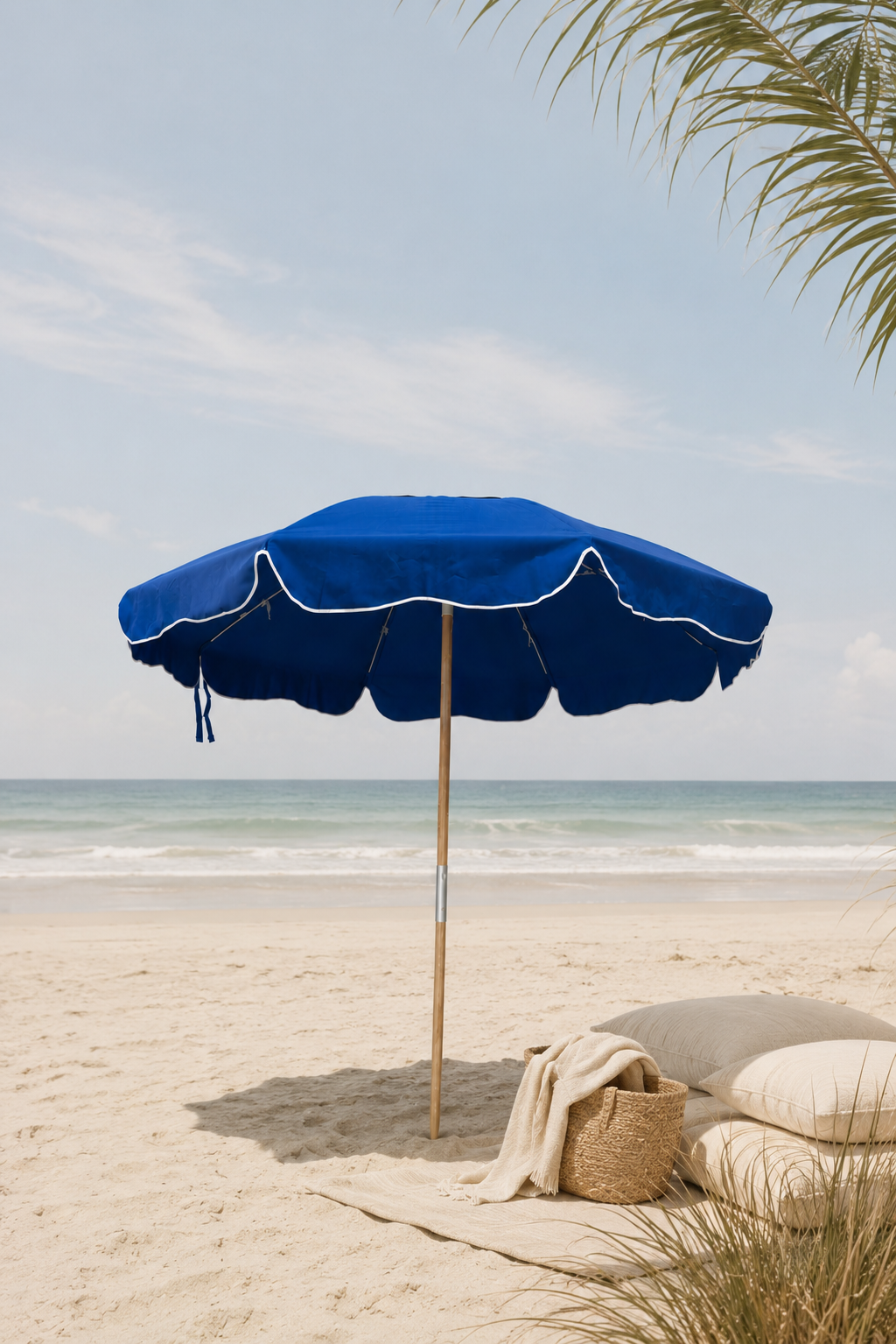7.5' Round Beach Umbrella